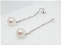 Earrings Recarlo Woman in Gold Perla 2.2 Ct ZU 001/B - ZU 001/B